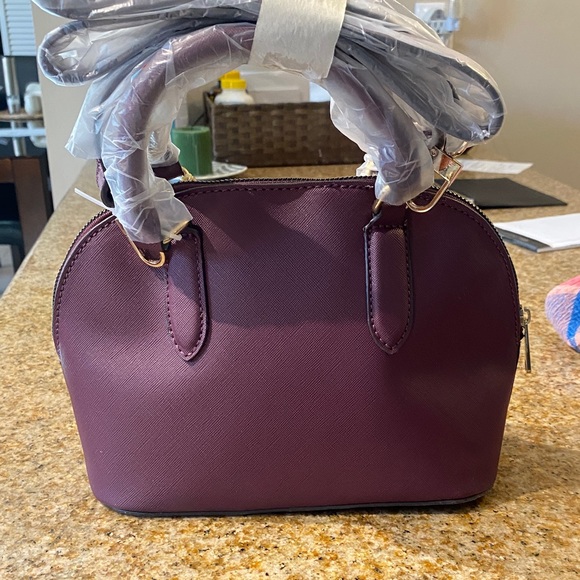 Trina Turk Plum Satchel Bag - Picture 2 of 2